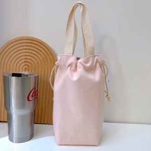糖果色束口帆布飲料提袋雨傘袋收納袋便攜外出包
