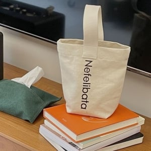 小帆布包手提袋飲料袋便攜外出隨身手機包