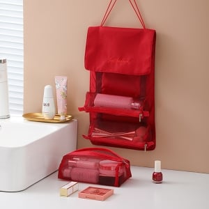 刺繡多功能化妝包收納包可拆分旅行便捷