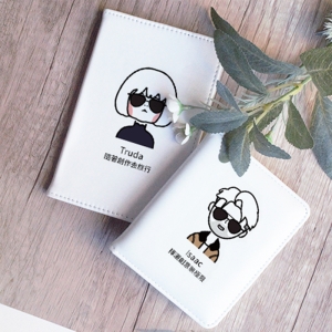 純白證件收納駕照行照卡套收納夾