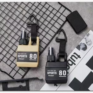 戶外露營工業風噴霧瓶酒精消毒水分裝瓶80ml