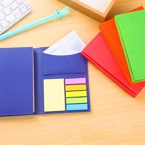 牛皮紙便利貼組合多功能文具便條本