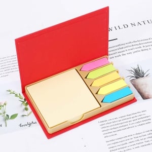 牛皮紙組合彩色便利貼便簽本