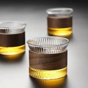 防燙隔熱單杯玻璃加厚耐熱小茶杯