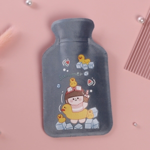 保暖用品短毛絨注水暖水袋