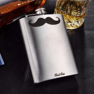 隨身便攜8oz 304不繡鋼金屬酒壺