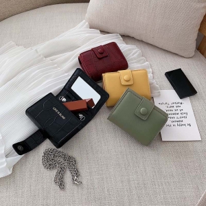 斜背迷你隨身口紅包化妝包