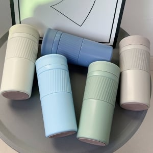 304不鏽鋼泡茶車載保溫杯