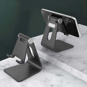 桌面塑膠折疊手機支架
