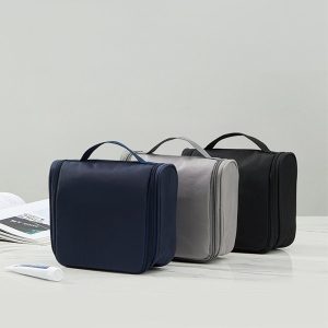 旅行乾濕分離大容量掛鉤收納盥洗包