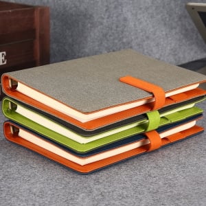 創意商務活頁筆記事本禮盒套裝