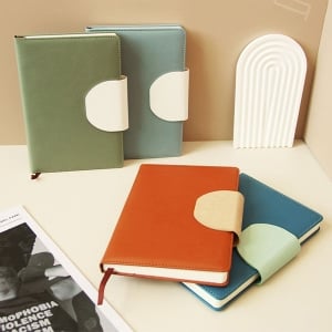 簡約磁扣高顏值商務筆記本