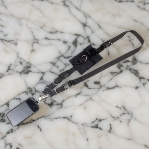 斜背可拆式腰包手機掛繩