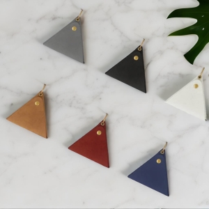 PU皮革小尺寸隨身零錢耳機鑰匙收納包