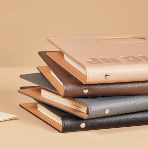 簡約多功能創意商務活頁手提筆記本