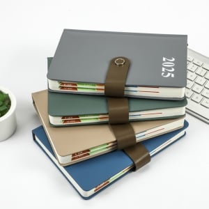 英文年曆精裝加厚款每日計畫記事本