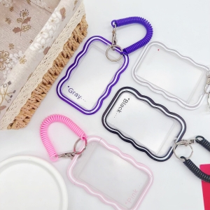 滑蓋波浪邊彈簧掛繩卡套