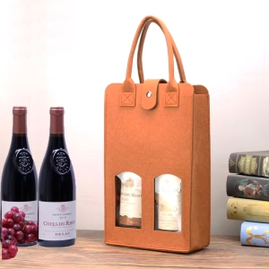 葡萄酒香檳毛氈手提袋