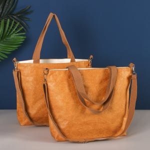 防水洗文創杜邦紙手提單肩托特包