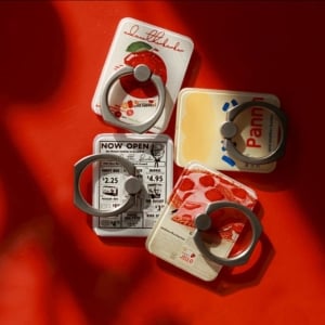 台灣製 360度旋轉手機支架平板指環扣