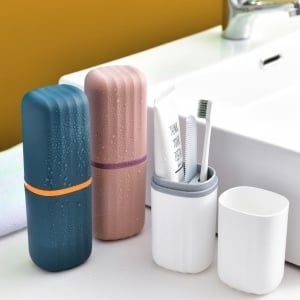 攜帶式牙刷漱口杯旅行組
