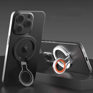 磁吸便攜手機支架折疊指環扣