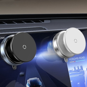 全新可旋轉多功能真空雙面磁吸手機吸盤支架