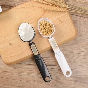 廚房手持配料家用湯匙0.1g電子秤