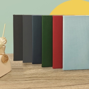 商務綁帶筆套A5記事本禮盒