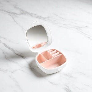 鑽石切割附鏡首飾盒