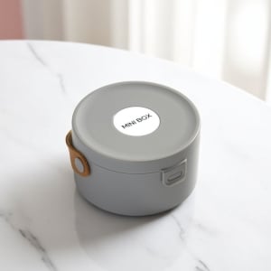 多功能簡約圓形收納盒