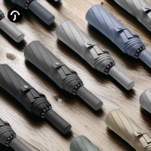 鋁合金傘架10骨全自動雨傘