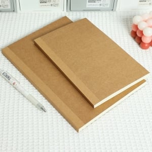 牛皮封面筆記本