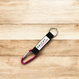 登山扣鑰匙圈短帶