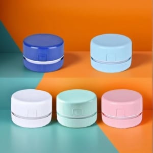素色桌面吸塵器