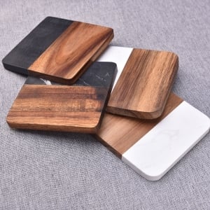 相思木大理石簡約質感杯墊