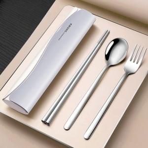 316不鏽鋼便攜環保隨身餐具組