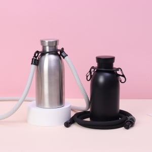 304不鏽鋼帶提繩運動保溫杯