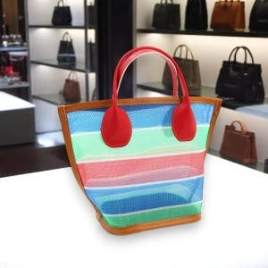 茄芷袋微笑手提購物包