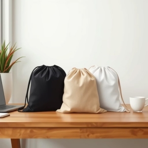 帆布抽繩束口背包袋