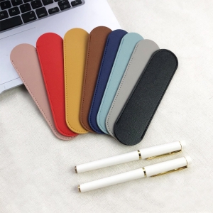 長形多色皮革筆套