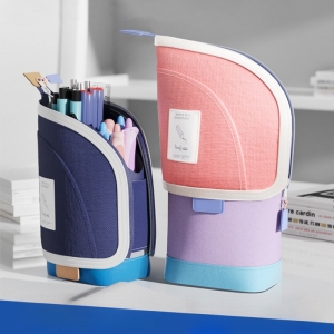 大容量多層站立式筆筒