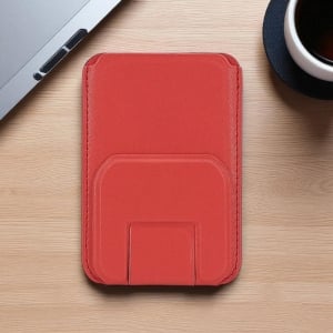 磁吸magsafe皮革卡包手機支架
