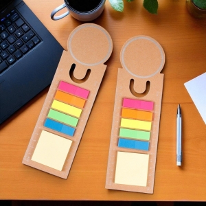 牛皮紙U型純色便利貼