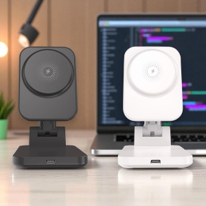 MagSafe磁吸折疊無線充電支架