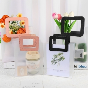 PP皮革手提包裝禮物袋