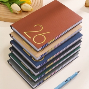 英文365天時間管理本行程規劃記事本