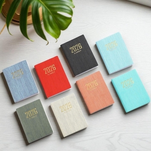 A7英文日程本每日計劃筆記本隨身小本子