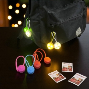 戶外背包夜跑閃光LED警示燈