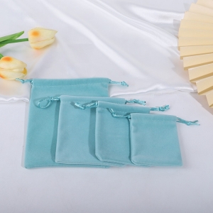 短毛絨布束口袋